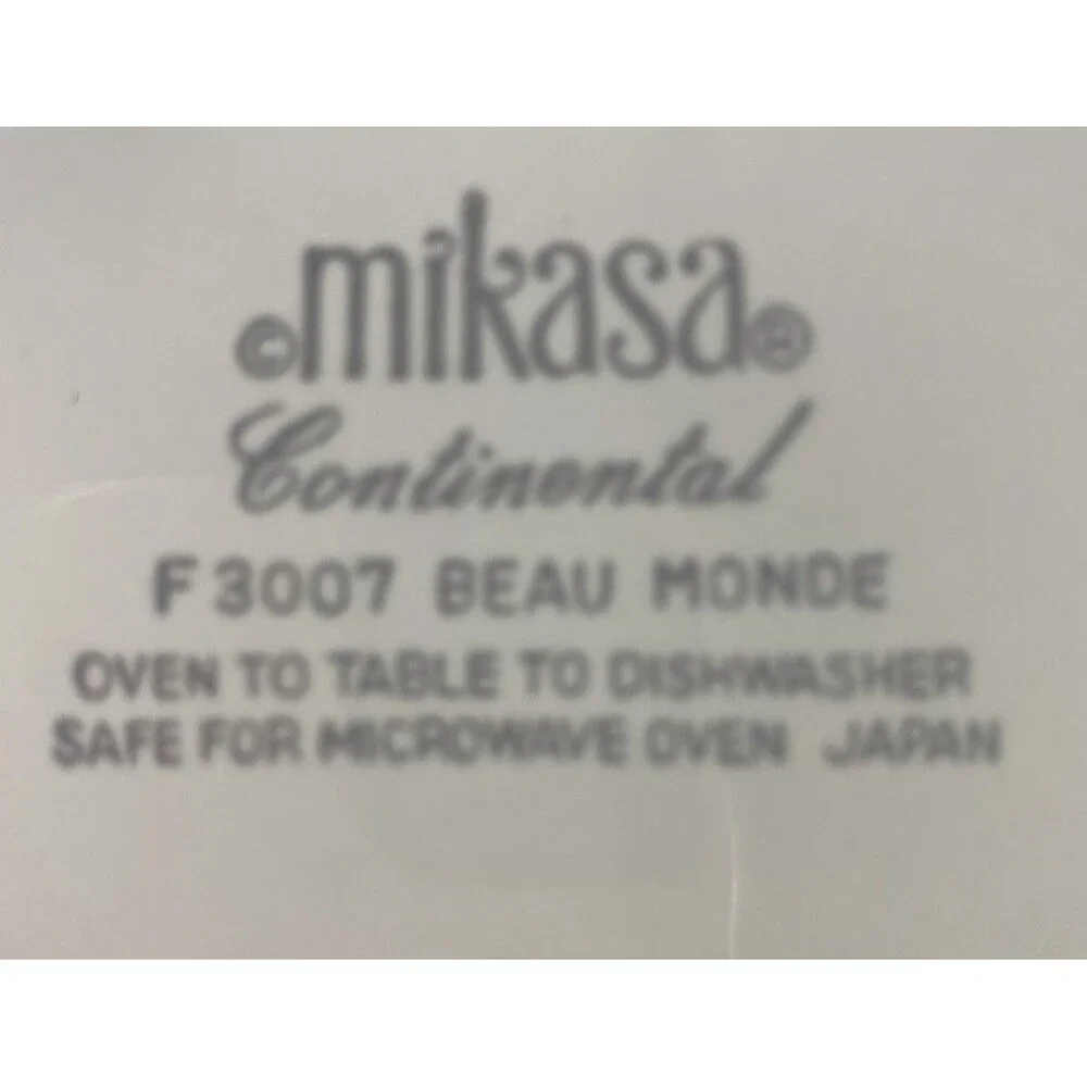 Mikasa Continental Beau Monde F3007 Octagonal Serving Platter 11.5” Orchid Japan